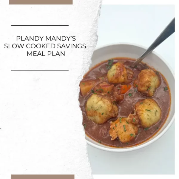 Slow Cooked Savings Meal Plan October Plandy Mandy