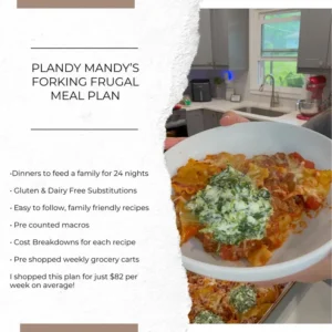 Forking Frugal Meal Plan